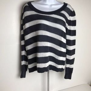 J Crew Womens Pull Over sweater striped